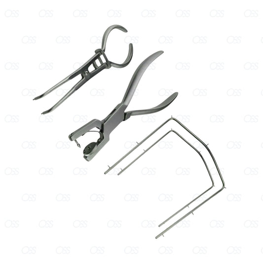 Dental Dentist Basic Rubber Dam Kit Dental Surgical Instruments Set CE Mark