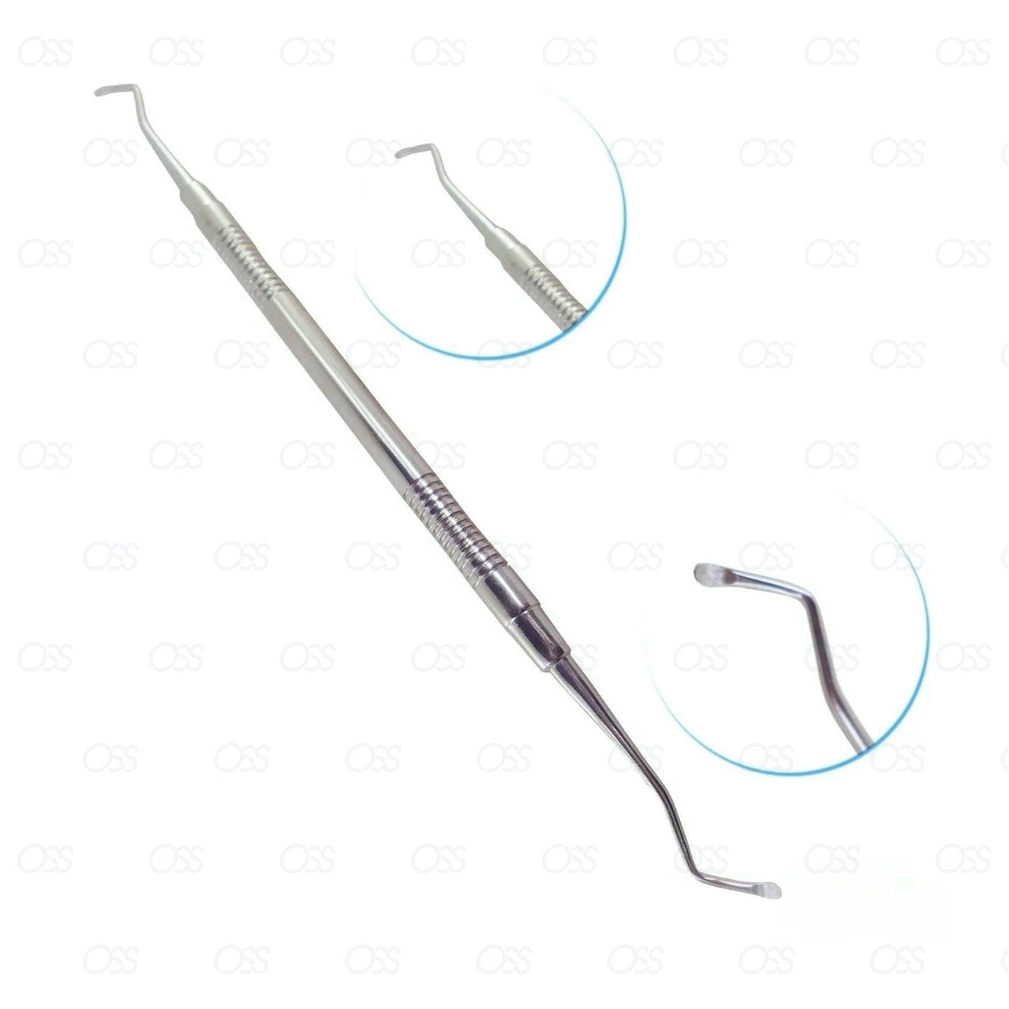 Dental Excavator 1mm Dual Edge Spoon Composite Restorative Instruments CE