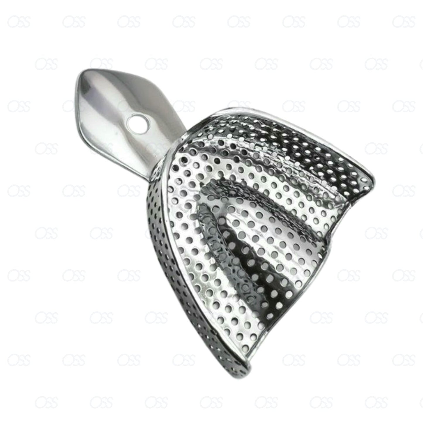 Dental Impression Trays Full Denture Perforated Set of 10 SML Upper Lower CE