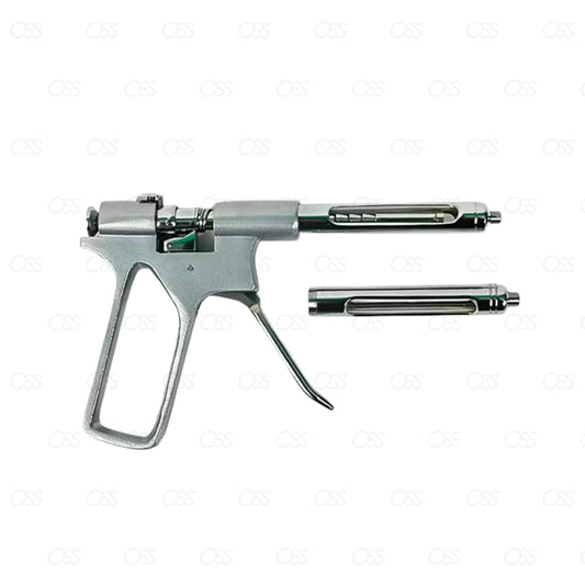 Dental Intraligamental Tralig Anesthetic Syringe Gun 1.8 ml 2 x Free Needles
