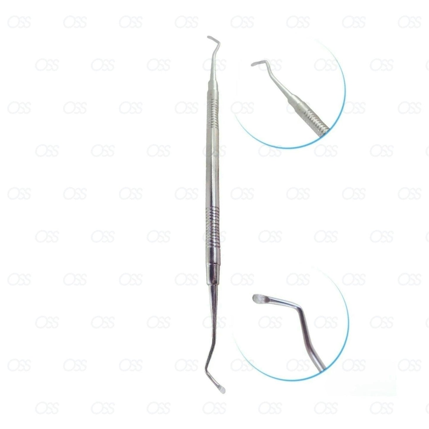 Dental Excavator 1.2mm Dual Edge Spoon Composite Restorative Instruments CE
