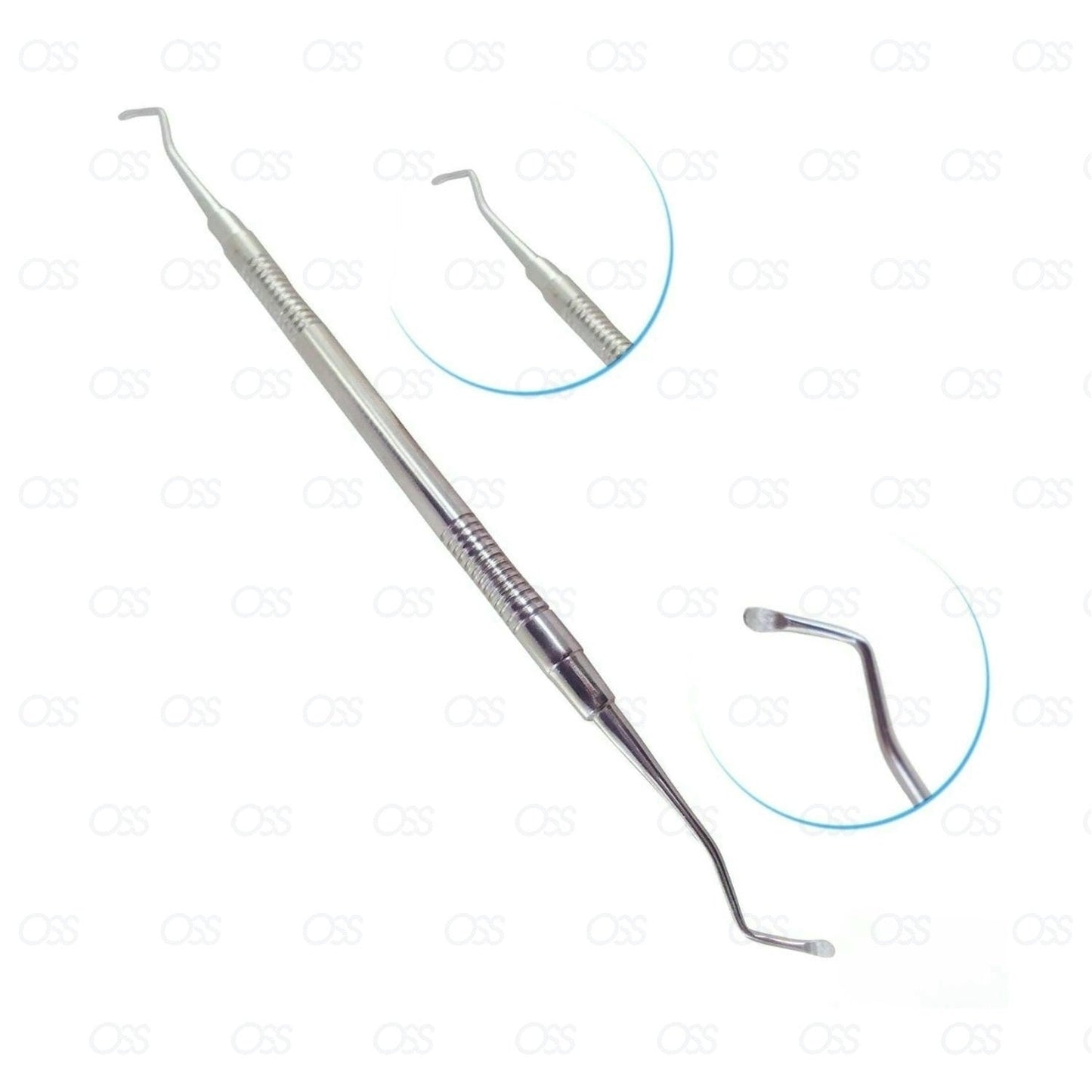 Dental Excavator 1.2mm Dual Edge Spoon Composite Restorative Instruments CE