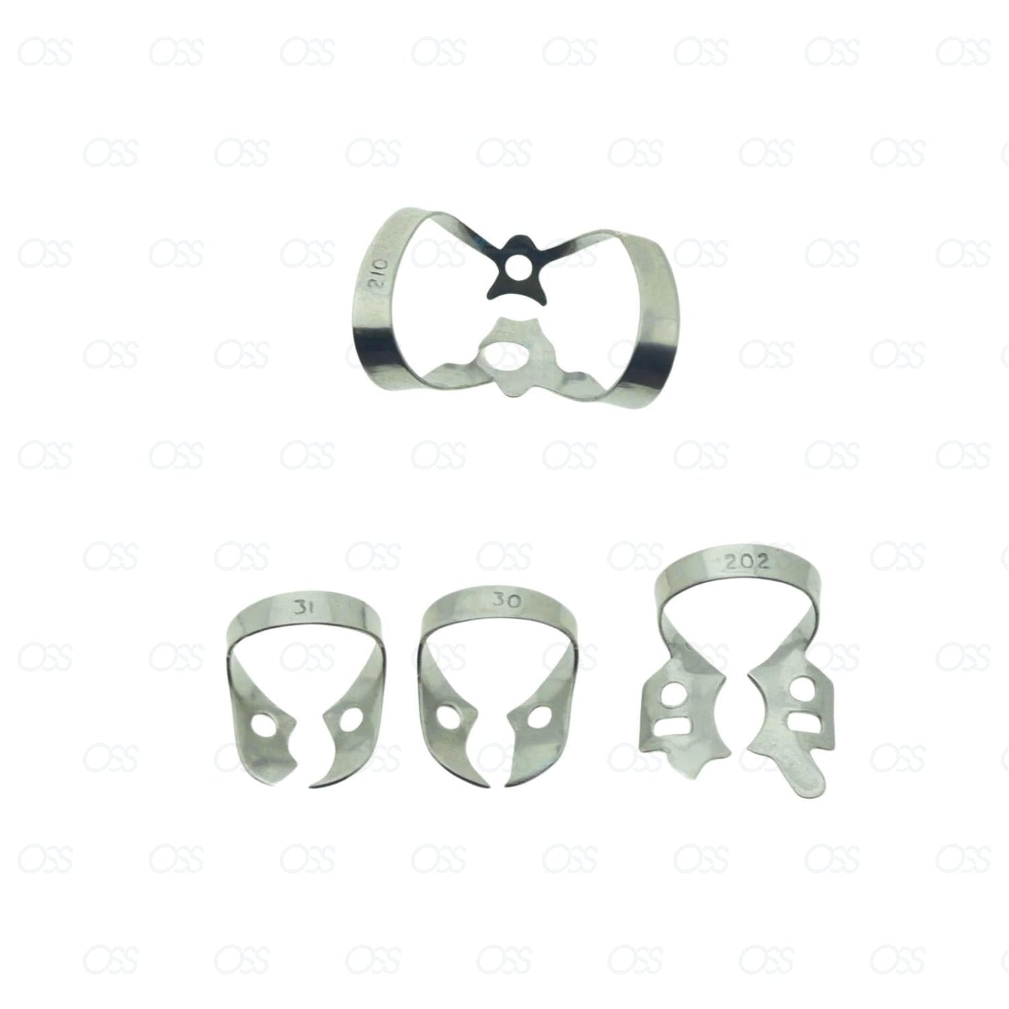 Dental Rubber Dam Kit Ainsworth Brewer Winged Rubber Dam Clamps Forceps Frame CE