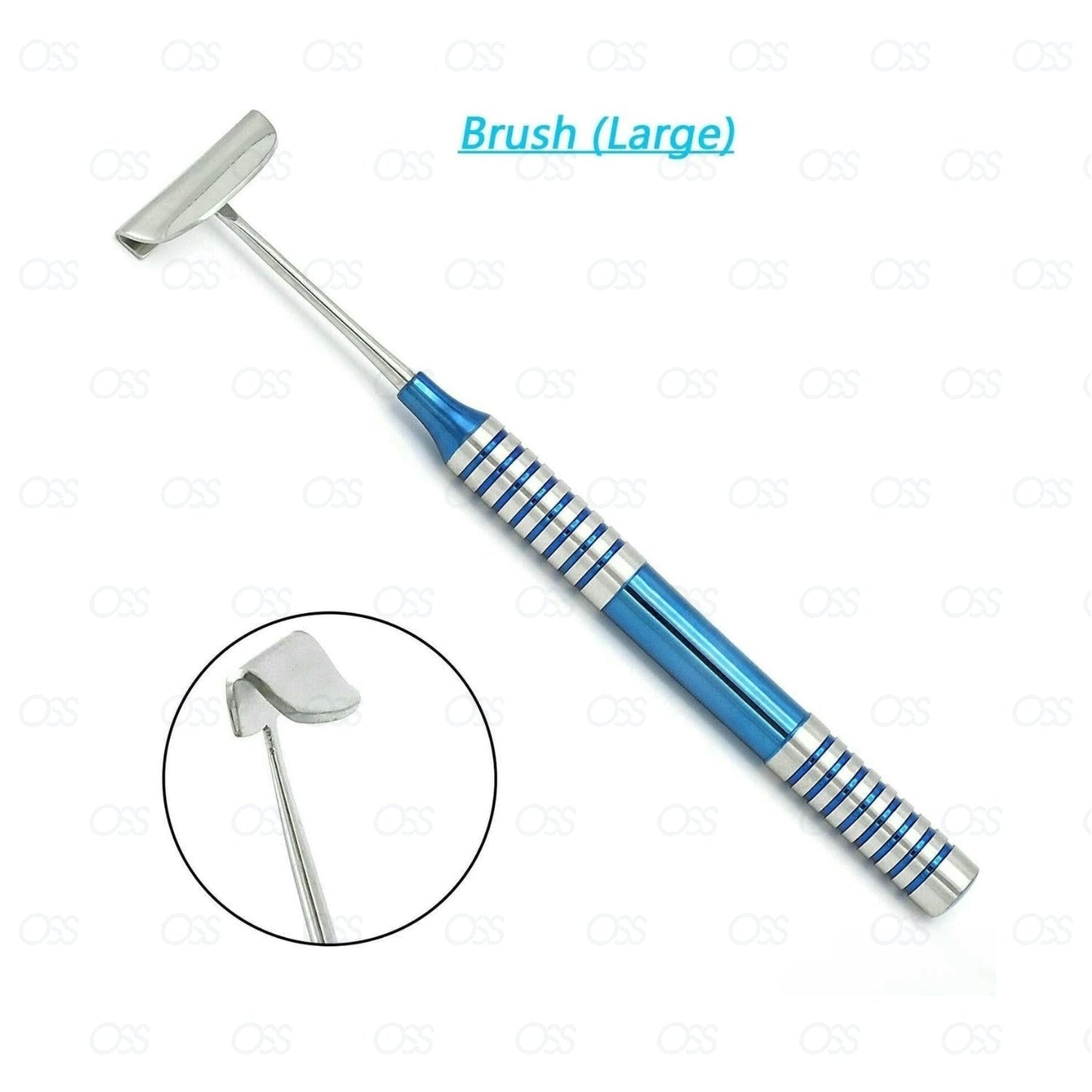 Dental Soft Brushing Kit Lingual Tissue Flap Surgery Implant Instruments 5Pcs CE