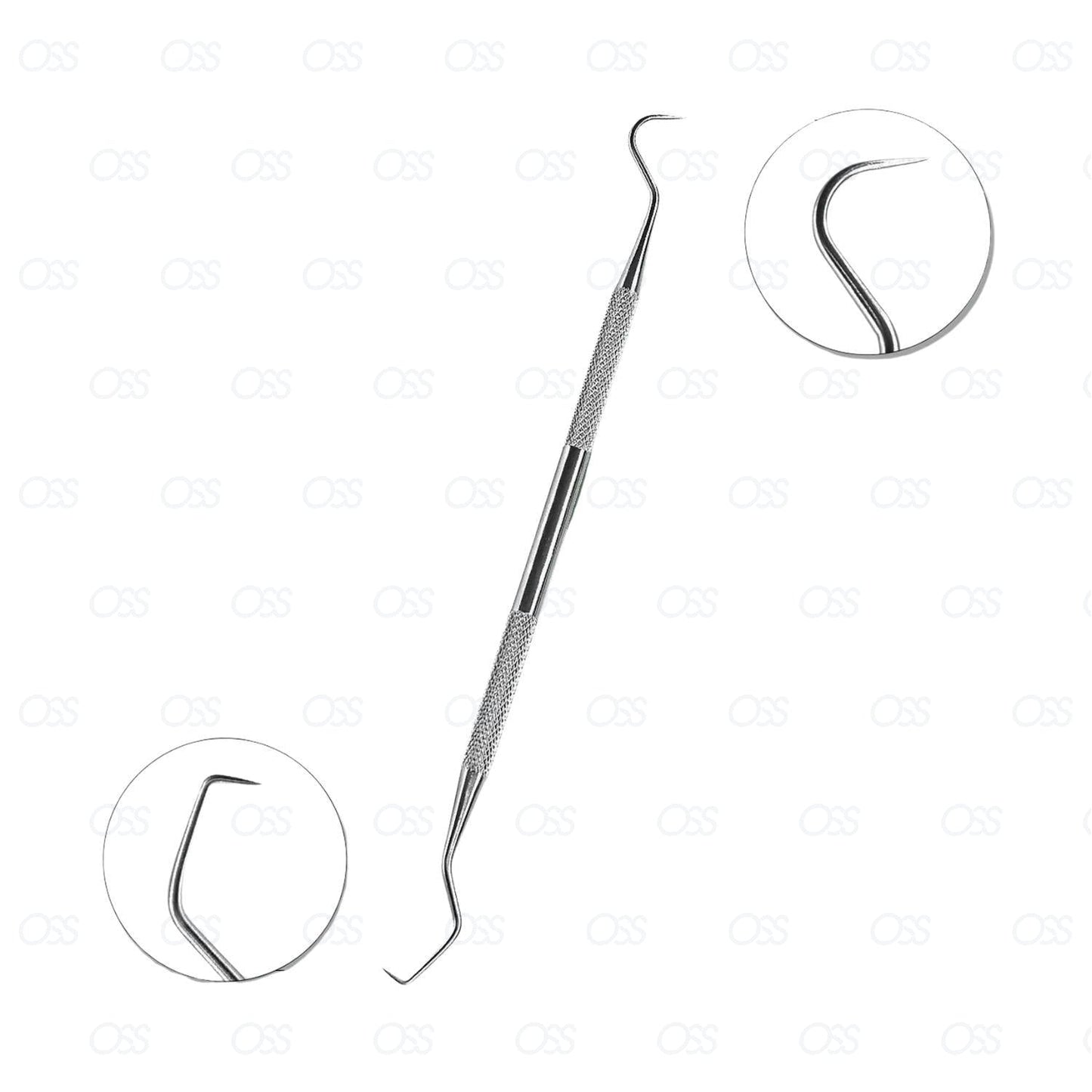 Dental Tool Tooth Scraper Prob Scale Set Tartar Calculus Plaque Remover CE