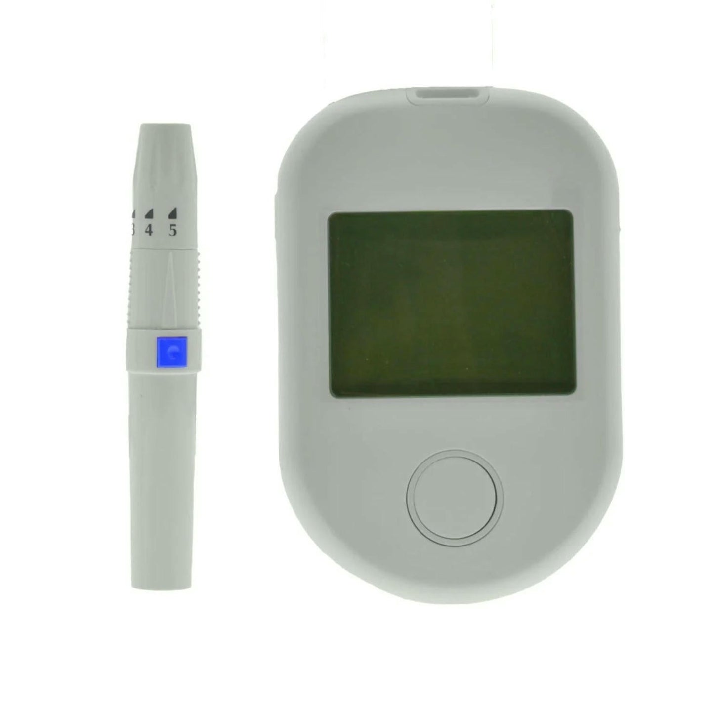 Diabetes Testing Kit/Blood Glucose Monitor Safe Accu/Blood Glucose Sugar Test Kit with Separated Test Strips & Case for UK Diabetics