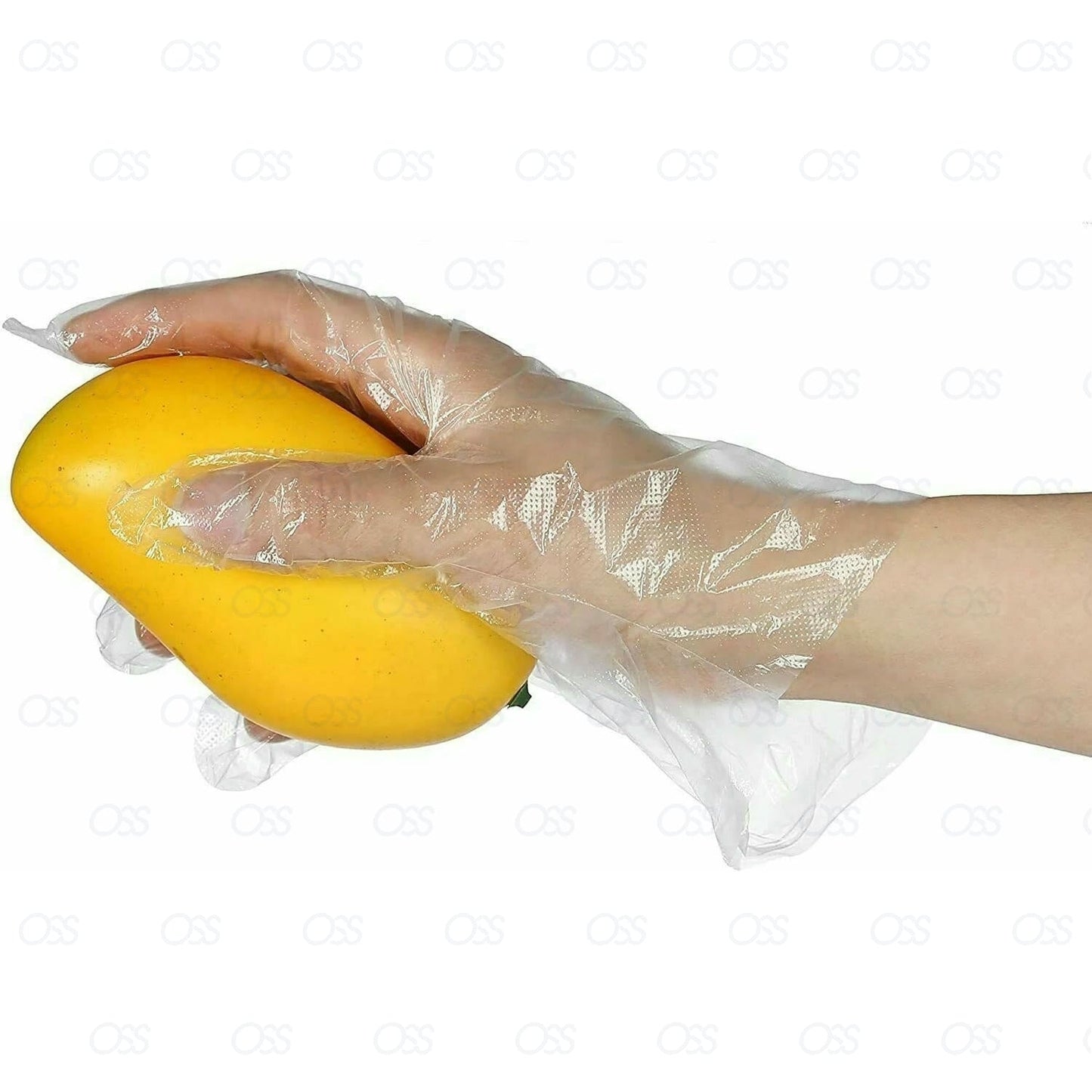 Disposable Plastic Gloves - Cooking, Cleaning, Food Handling, Protection - One Size Fits Most