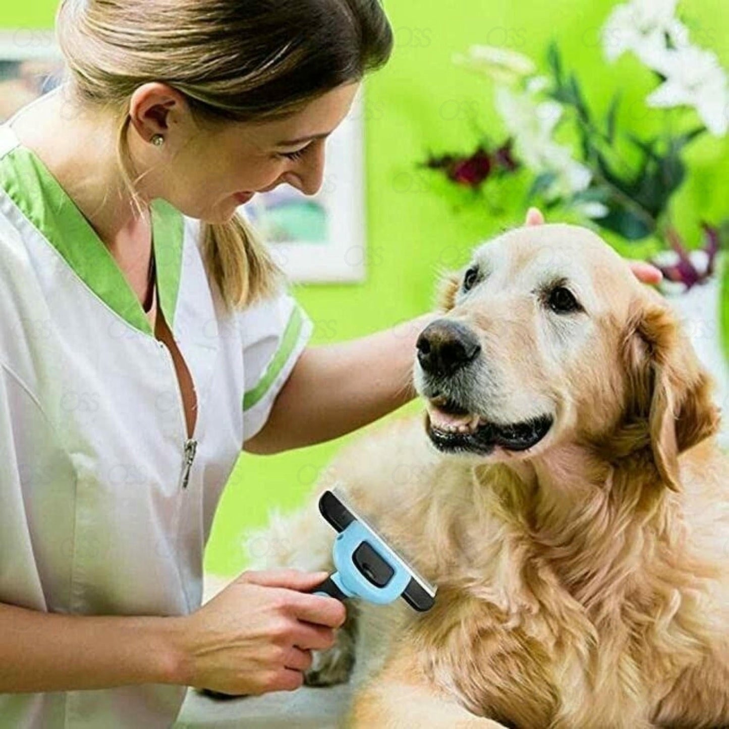 Dog Cat Pet Care Comb Grooming Brush for Shedding Deshedding Tool Grooming Comb