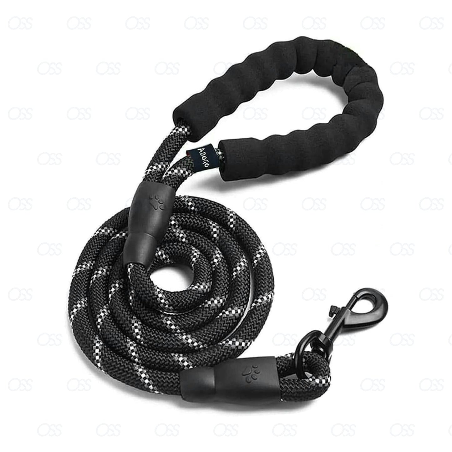 Dog Leash Rope Braided Pet Leads Strong Soft for Medium Large Dogs Walk 5FT New!