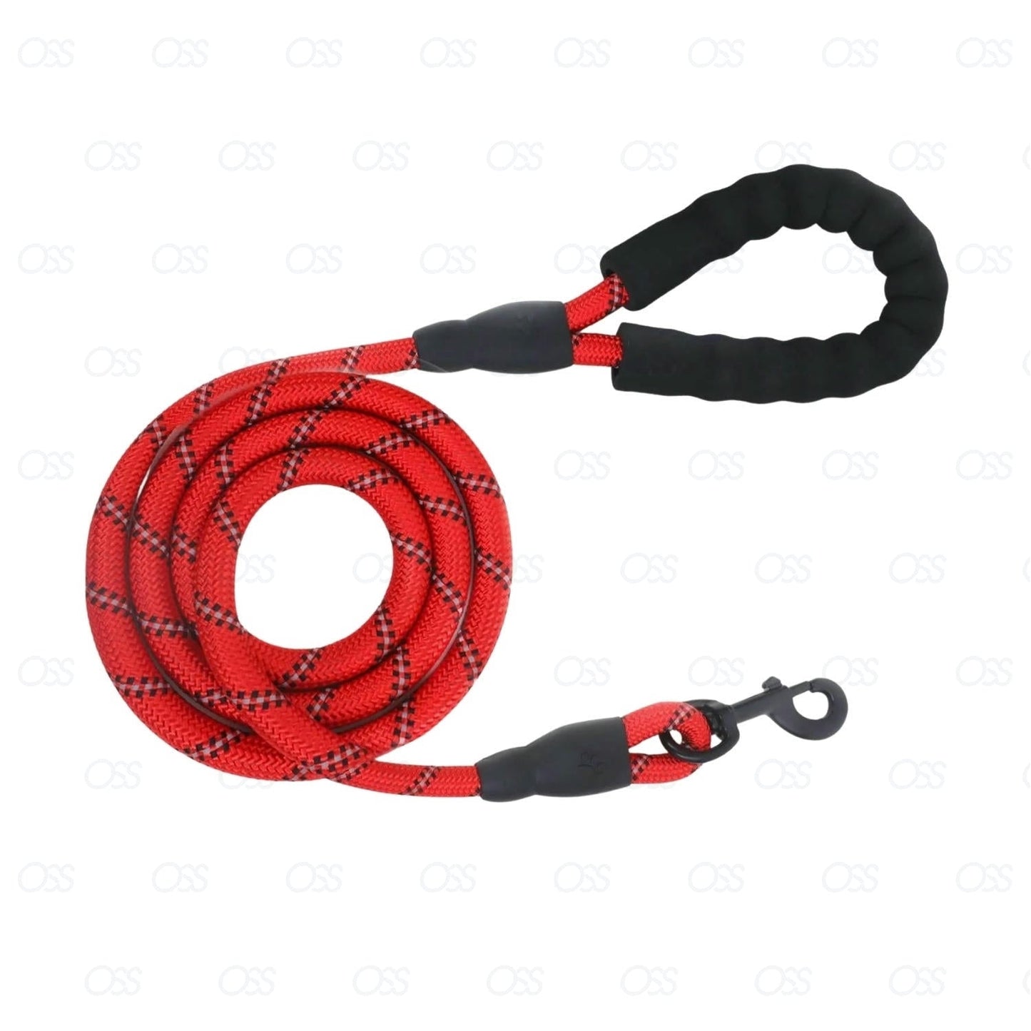 Dog Leash Rope Braided Pet Leads Strong Soft for Medium Large Dogs Walk 5FT New!