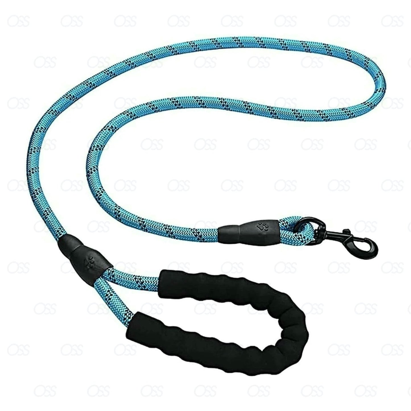 Dog Leash Rope Braided Pet Leads Strong Soft for Medium Large Dogs Walk 5FT New!
