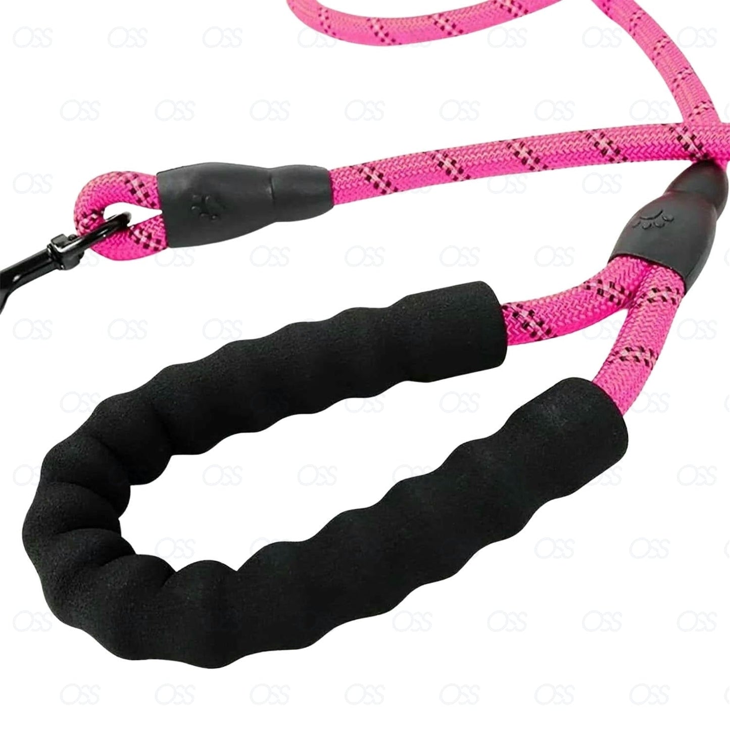 Dog Leash Rope Braided Pet Leads Strong Soft for Medium Large Dogs Walk 5FT New!