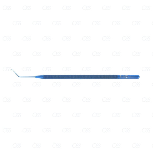 Drysdale Nucleus Dividing Hook Angled Probe Manipulator ophthalmic hook instrument, Titanium