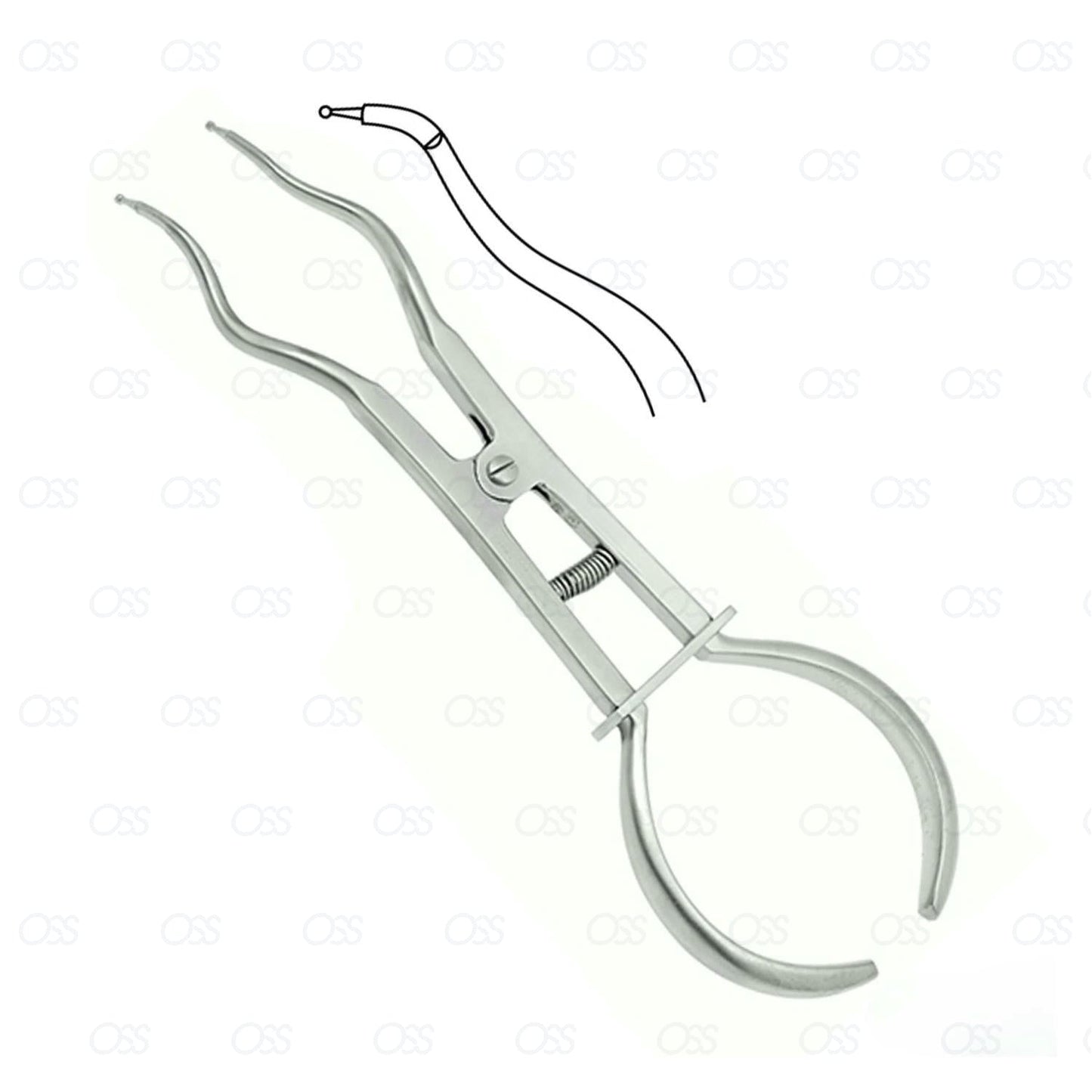 ENGLAND BREWER RUBBER DAM CLAMP PLIERS DENTAL ORTHODONTIC INSTRUMENTS CE NEW