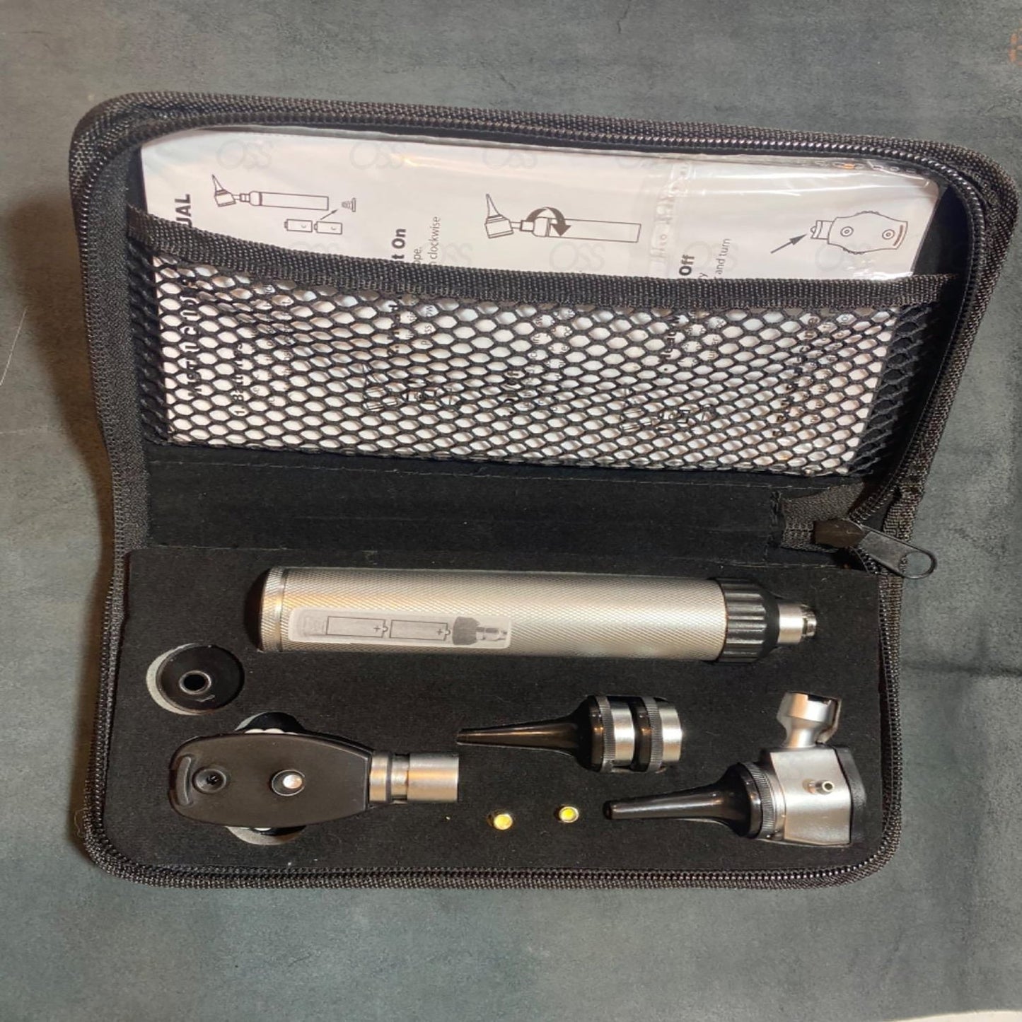 ENT Ophthalmoscope Opthalmoscope Otoscope Nasal Larynx Diagnostic Set CE Snellen Eye Chart