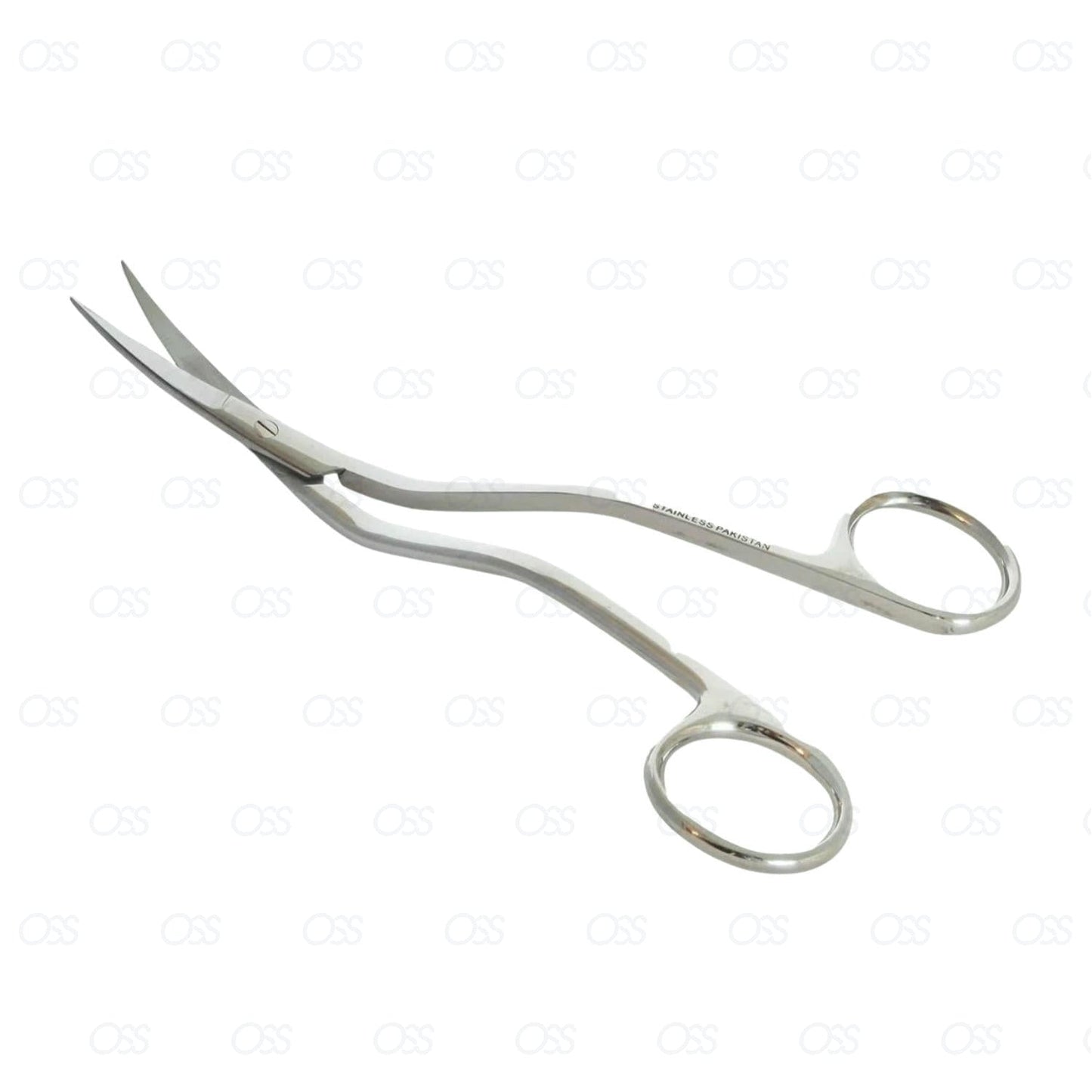 Embroidery Scissors Tailor Machine Dressmaking Stitching Large Bent Curved