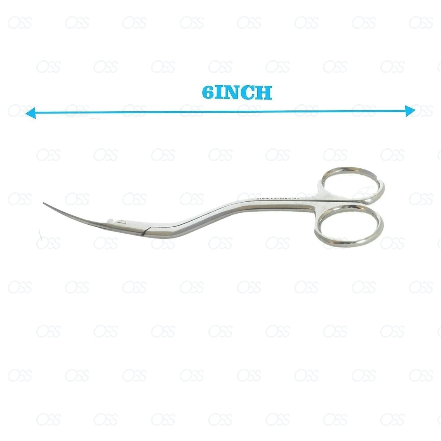 Embroidery Scissors Tailor Machine Dressmaking Stitching Large Bent Curved