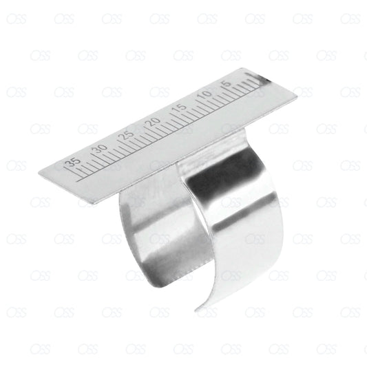 Endo Finger Gauge Scale Dentist Equipment Lab German Stainless Steel Ce Mark