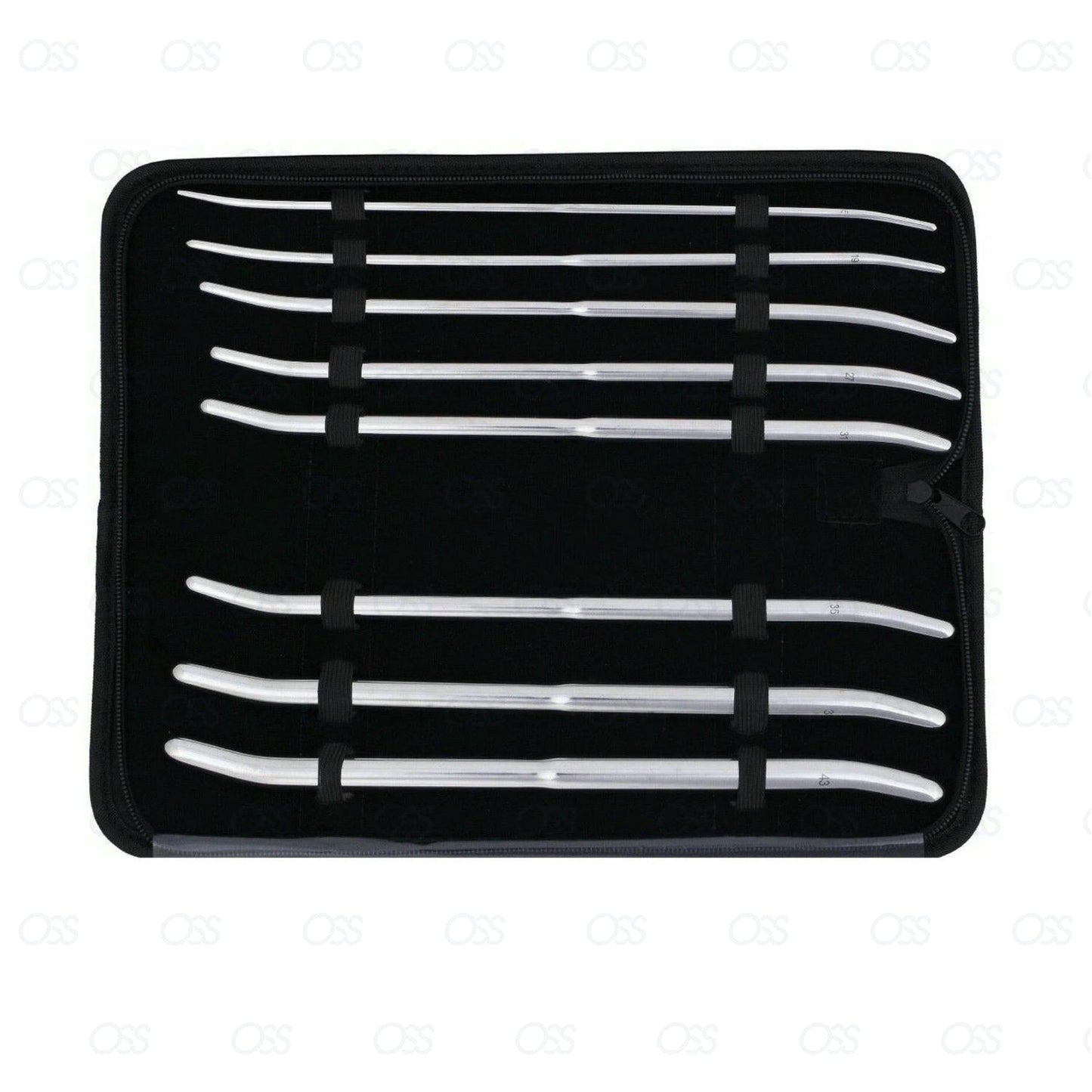 England 11.5" Urethral Pratt Sounds 8Pcs Set Surgical Gyne Instrument CEMark