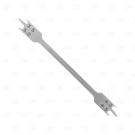 England Bracket Height Gauge No. 18 / 5.0-4.0 Dental Measuring Instrument Ce