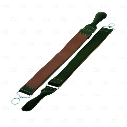England Cow Leather Strop Cut Throat Shaving Razor Barber Sharpening Tools