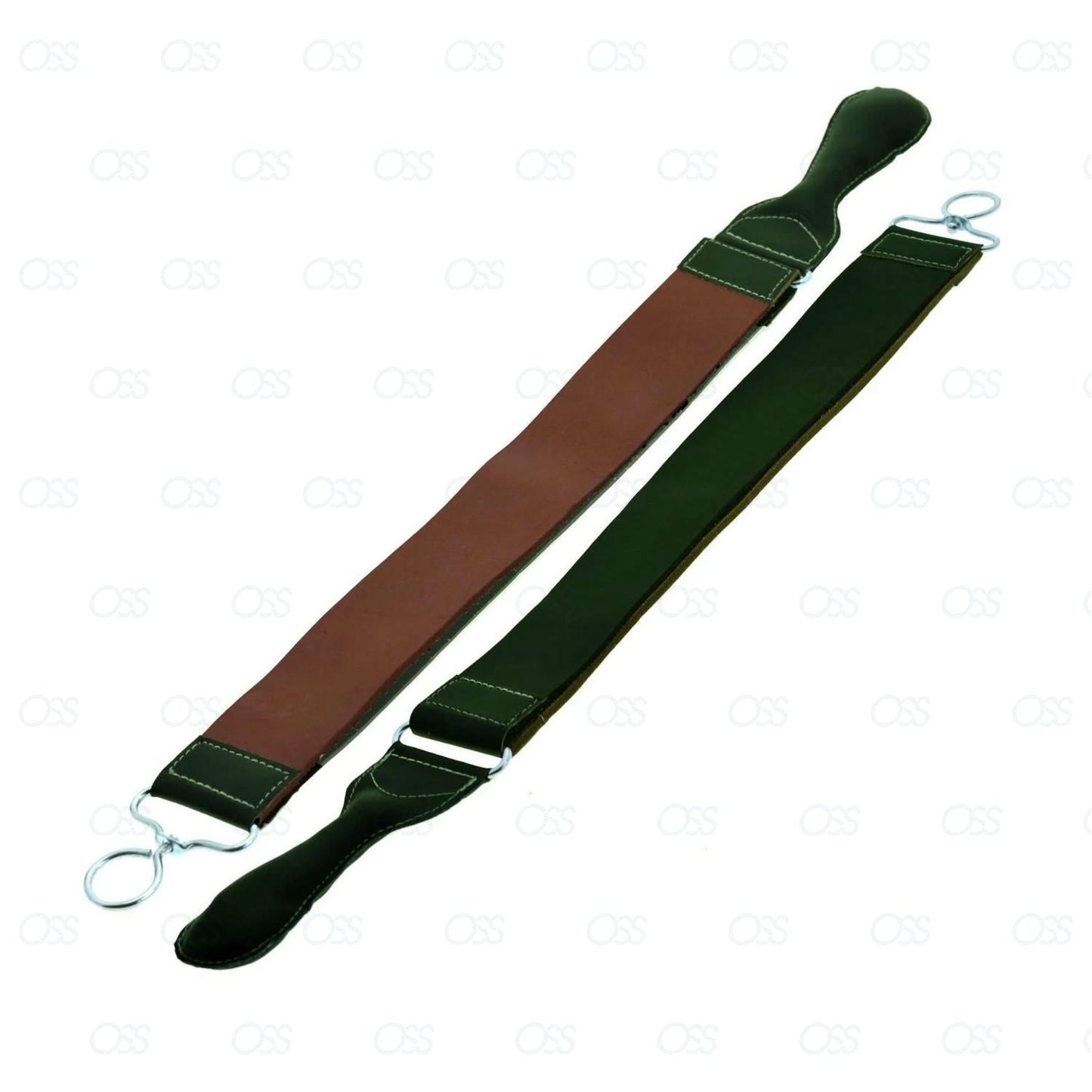 England Cow Leather Strop Cut Throat Shaving Razor Barber Sharpening Tools