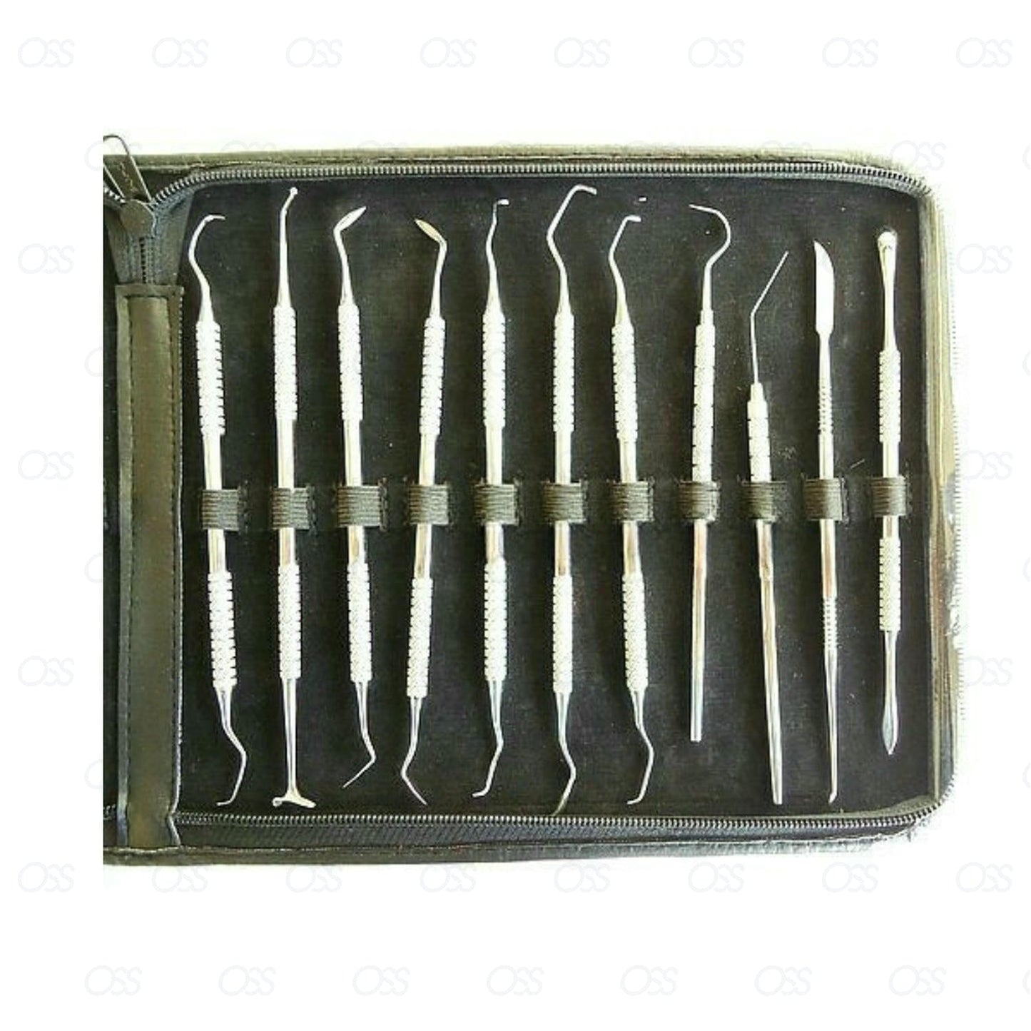 England Dental Forceps Root Elevator Cartridge Pick Probes Scalpel 20pc KIT