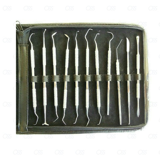 England Dental Forceps Root Elevator Cartridge Pick Probes Scalpel 20pc KIT