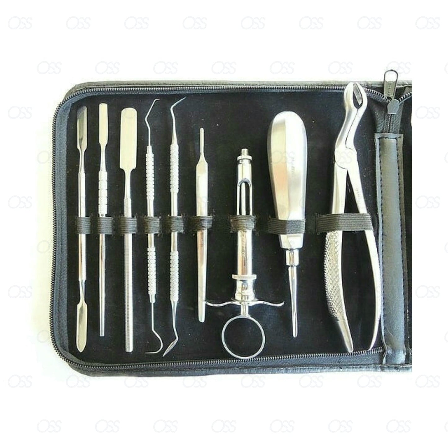 England Dental Forceps Root Elevator Cartridge Pick Probes Scalpel 20pc KIT