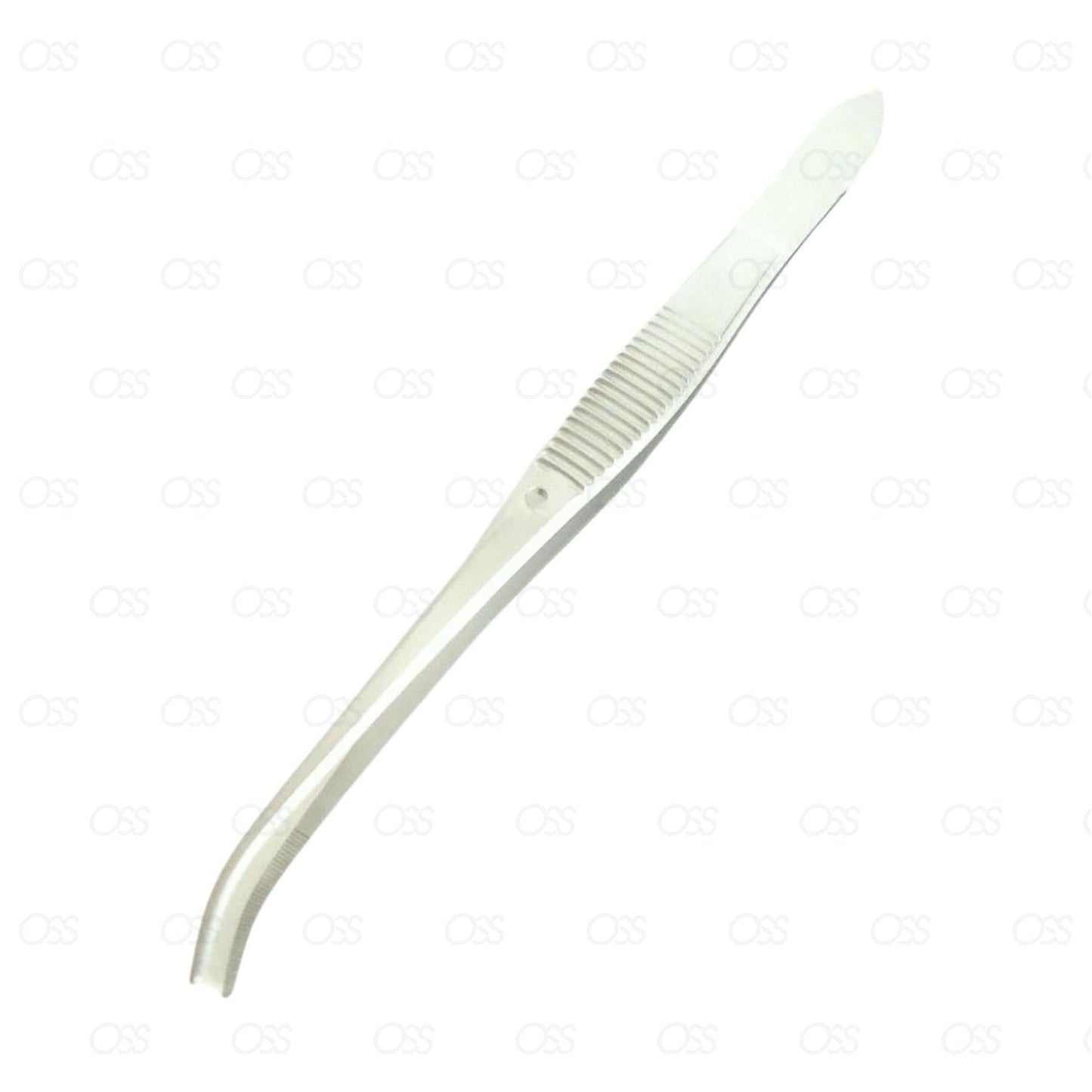 England Dental Perry Serrated Curved Dissecting Tweezers 10.5cm Dentist Lab