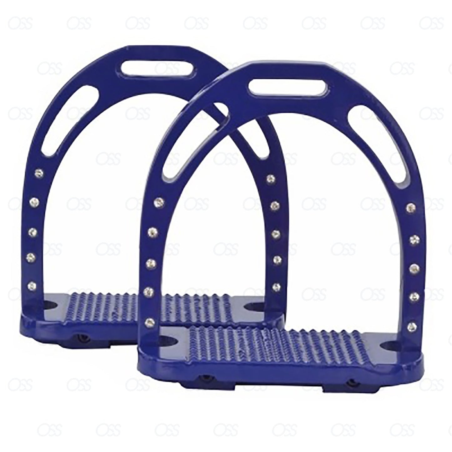 England Jinn Stirrups Steel Crystal Iron Horse Riding Equestrian Treads New