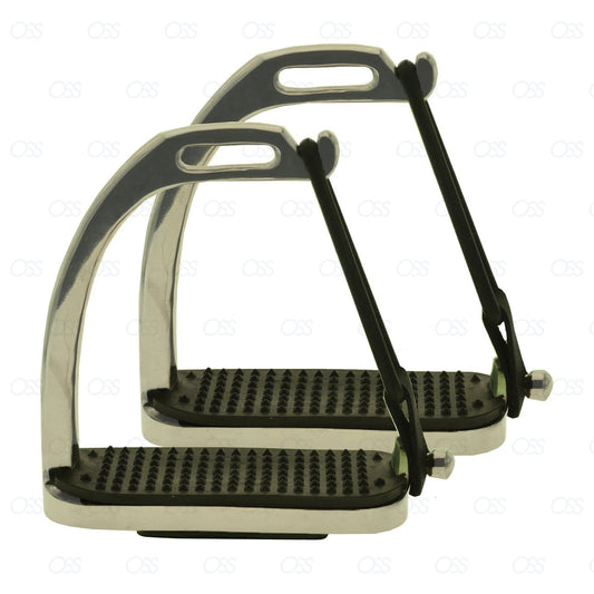 England Peacock Safety Stirrups Iron Steel Horse Riding Equestrian Treads