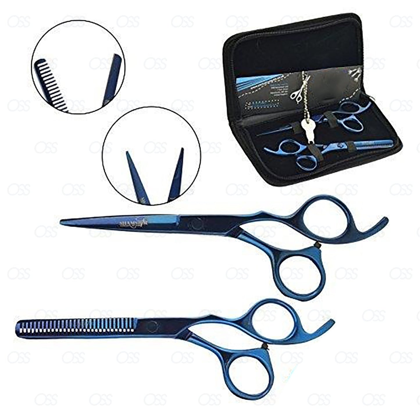 England Professional Hairdressing Scissors In Case with Warranty Card