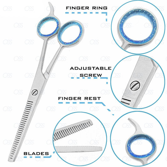 England Professional Hairdressing Scissors In Case with Warranty Card