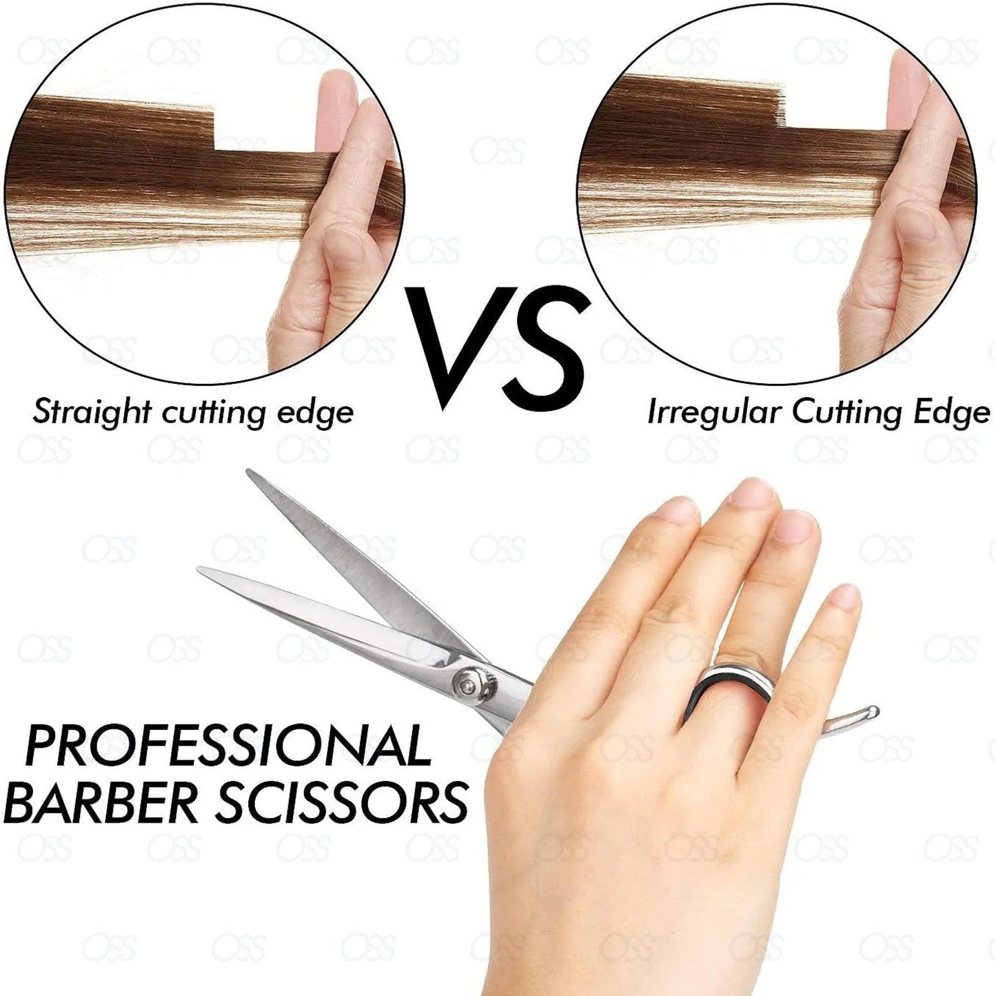 England Professional Hairdressing Scissors In Case with Warranty Card