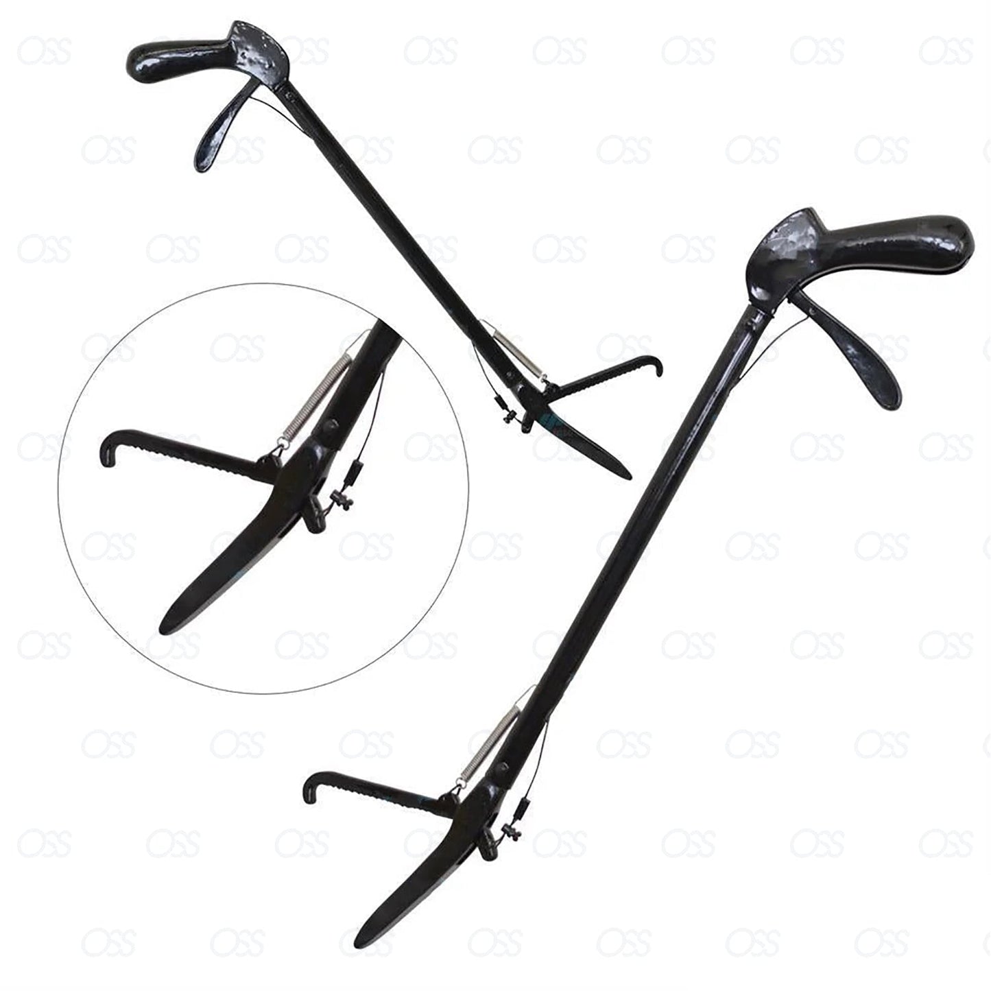 England Reptile Snake Catcher Aluminium 760mm 30" 76cm Full Black Heavy Duty