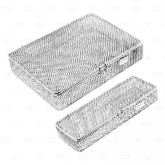 England Sterilisation Cassette Tray Autoclave Sterilizer Perforated Mesh Box