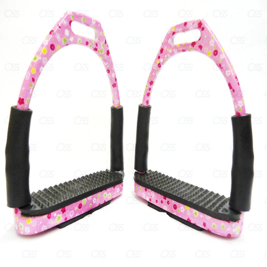 England Stirrups Iron Steel Flexible Safety Horse Riding Equestrian Treads