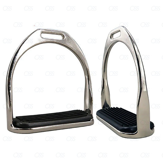 England Stirrups Iron Steel Flexible Safety Horse Riding Equestrian Treads