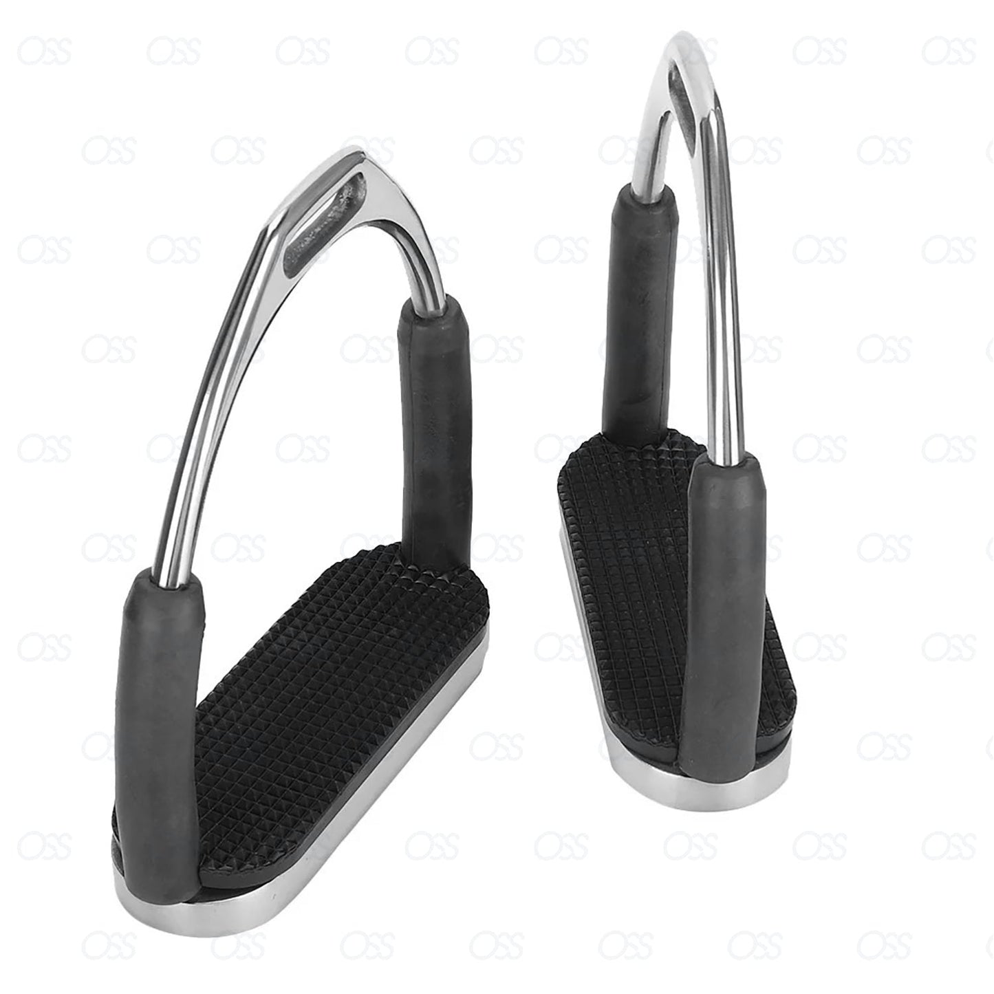 England Stirrups Iron Steel Flexible Safety Horse Riding Equestrian Treads