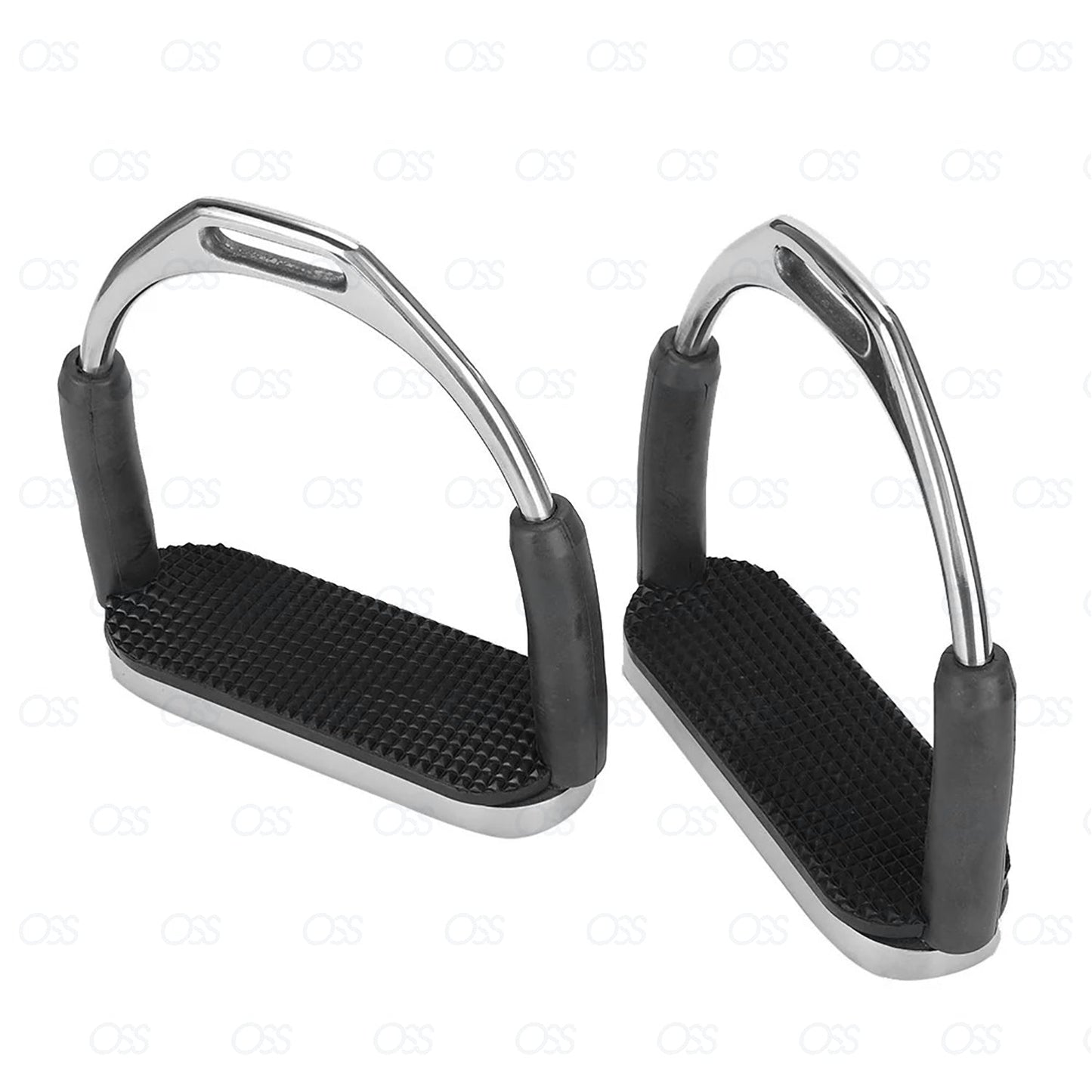 England Stirrups Iron Steel Flexible Safety Horse Riding Equestrian Treads