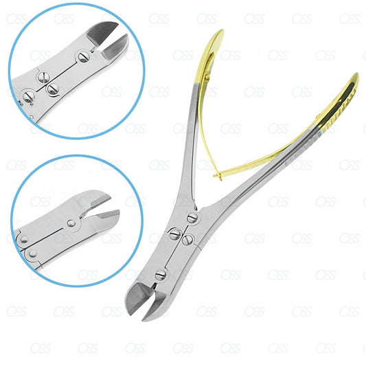England TC CNC Pin Wire Cutter Front Side Orthopedic Instruments NEW CE