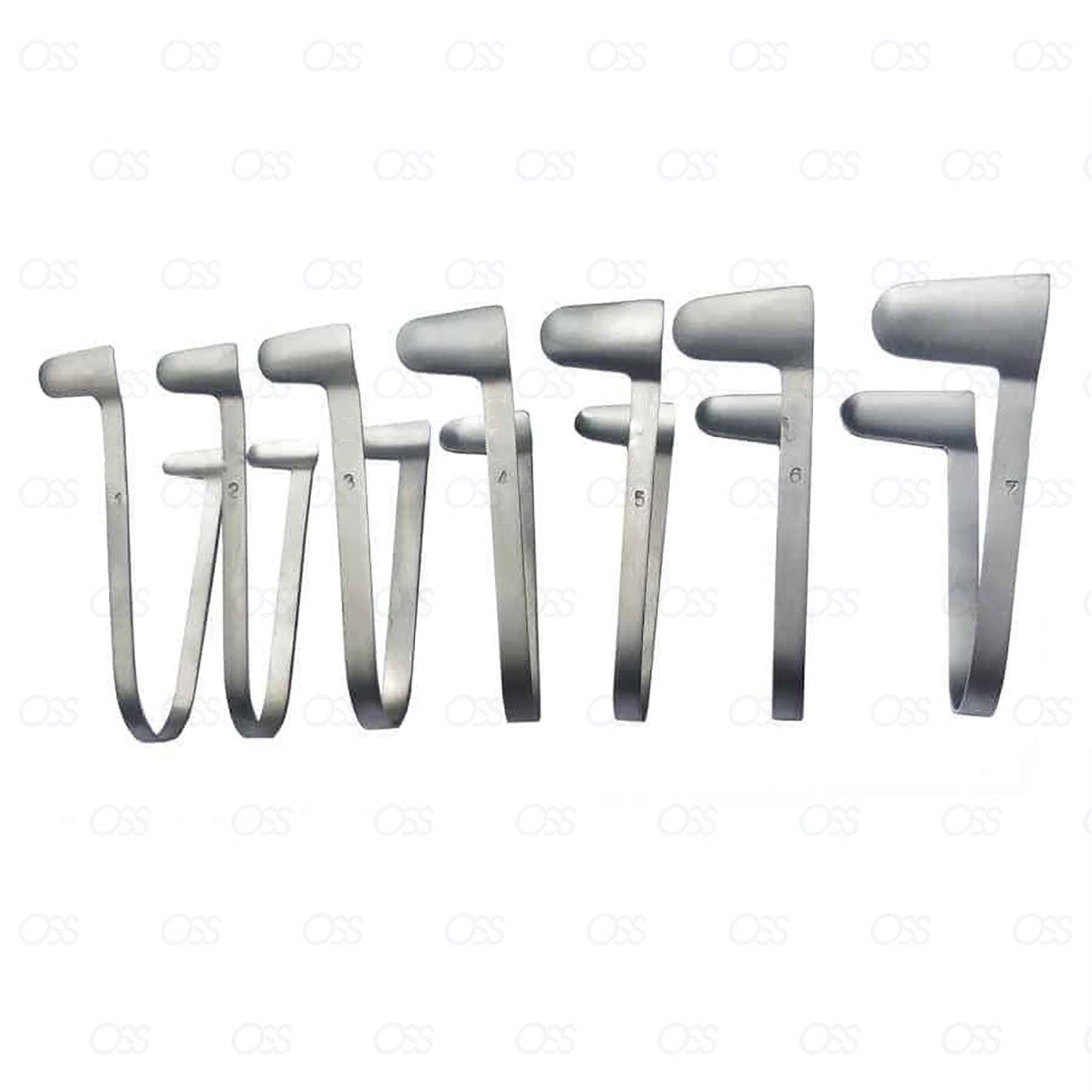England Thudicum Thudichum Nasal Speculum Pack of 7 Pcs ENT Surgical CE Mark