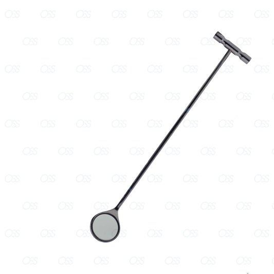 Equine Dental Mouth Mirror Curved Veterinary Dentistry First Aid Instruments