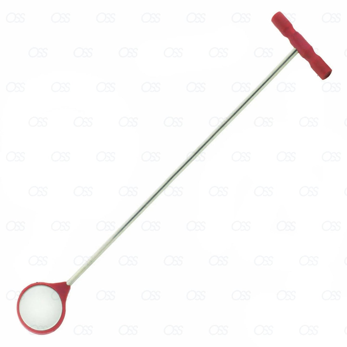 Equine Dental Mouth Mirror Curved Veterinary Dentistry First Aid Instruments