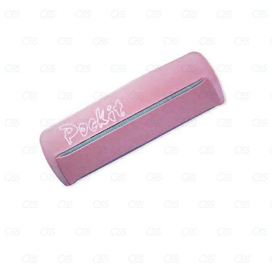 Erlinda Solingen Nail Care Pocket Ceramic Rotary Nail File Foot File Grit Manicure Pedicure Germany - Pink