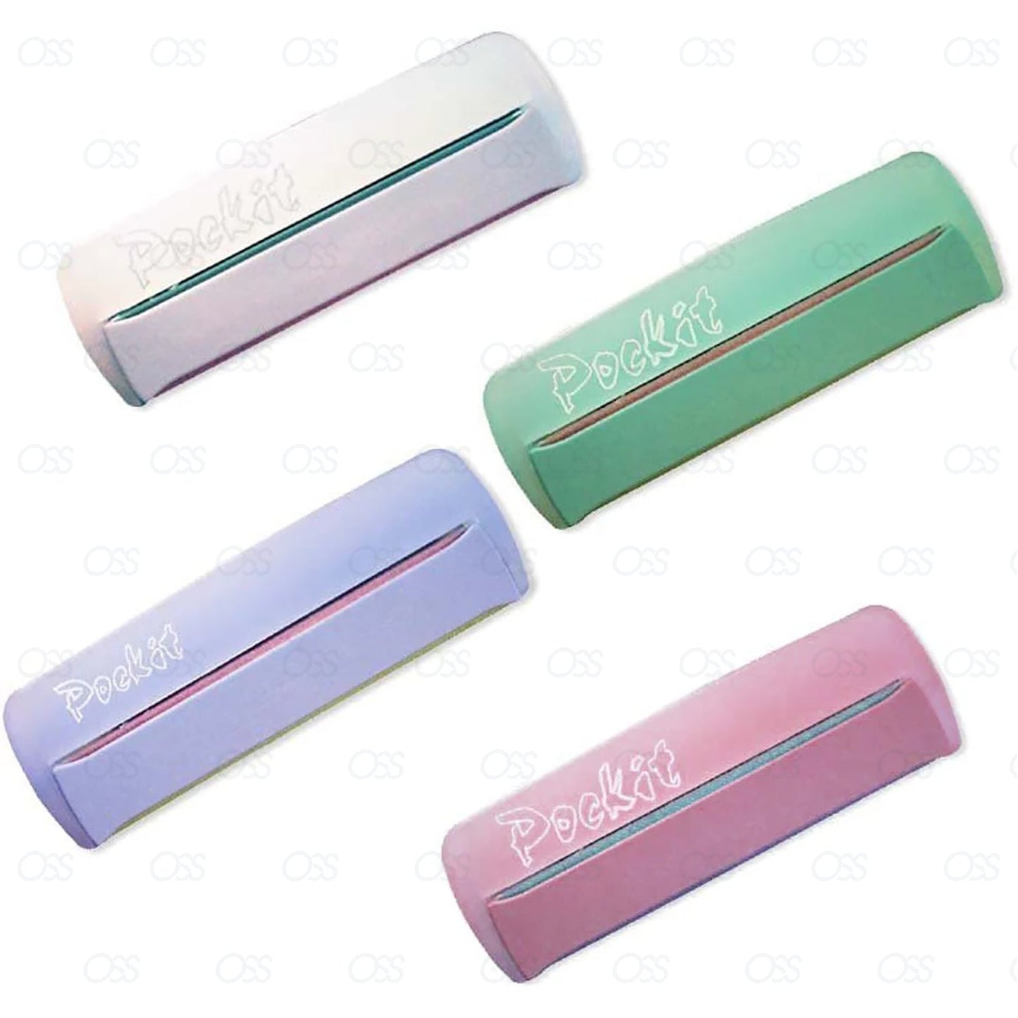 Erlinda Solingen Nail Care Pocket Ceramic Rotary Nail File Foot File Grit Manicure Pedicure Germany - Pink