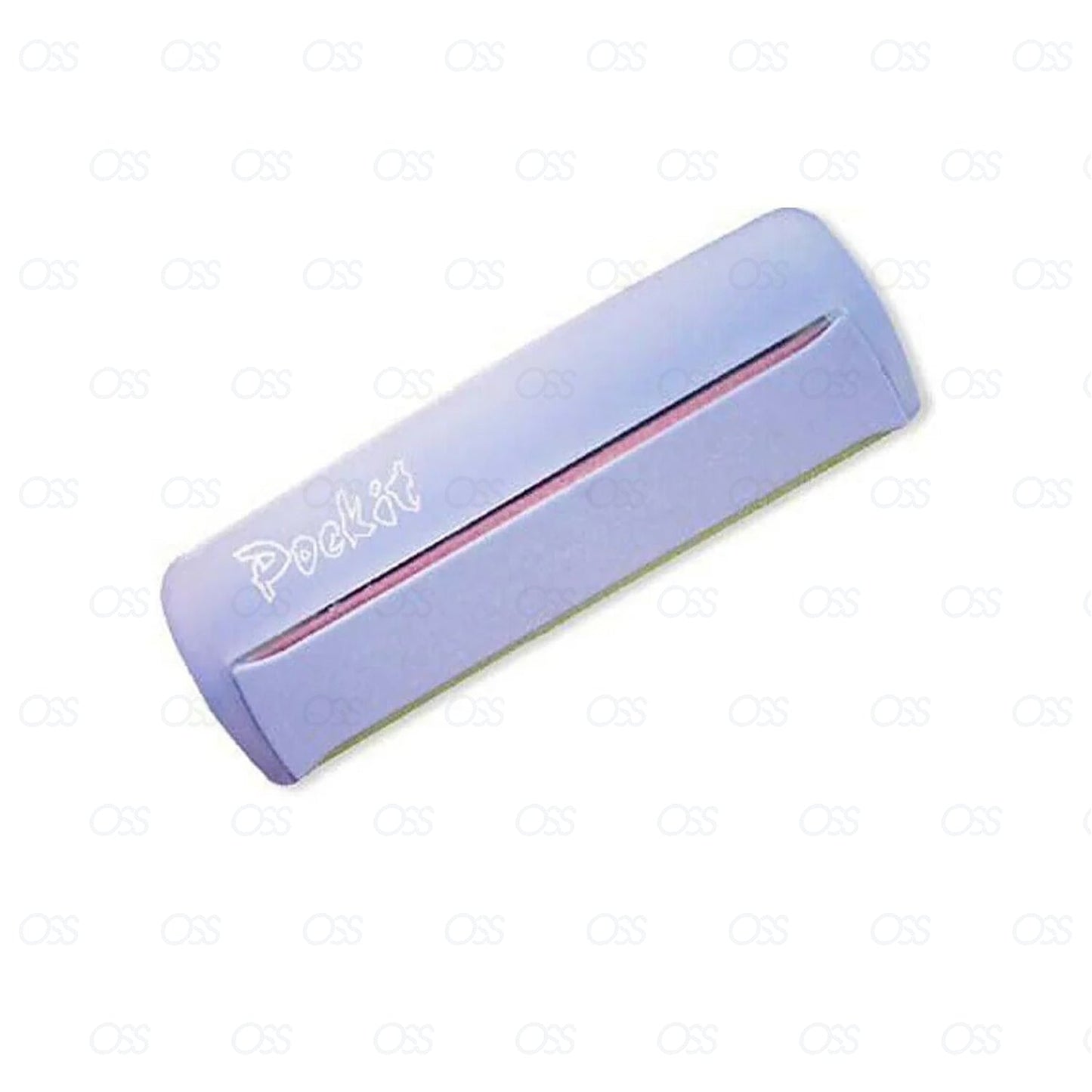 Erlinda Solingen Nail Care Pocket Ceramic Rotary Nail File Foot File Grit Manicure Pedicure Germany - Pink