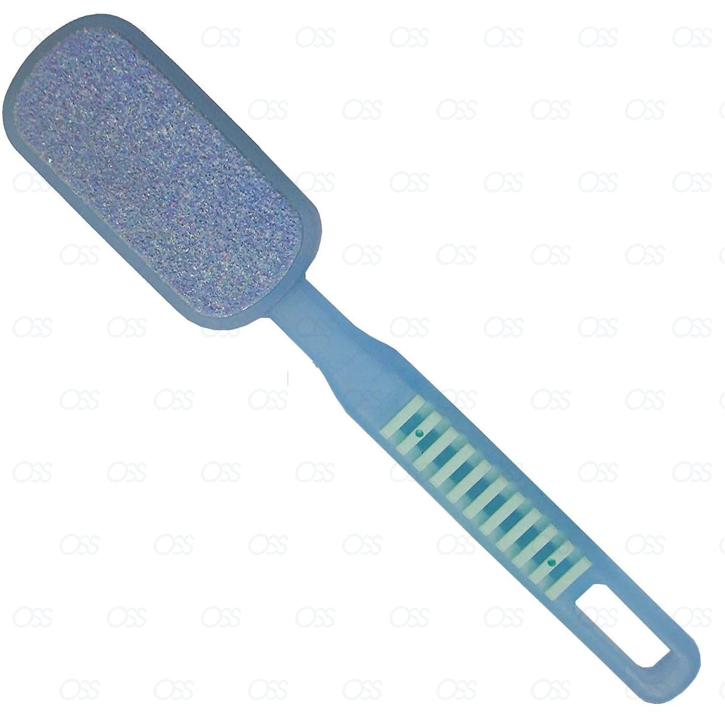 Erlinda Solingen Proped Ceramic Double Side FOOT RASP Hard Dead Skin File Feet Scrubber Pedicure Germany - White