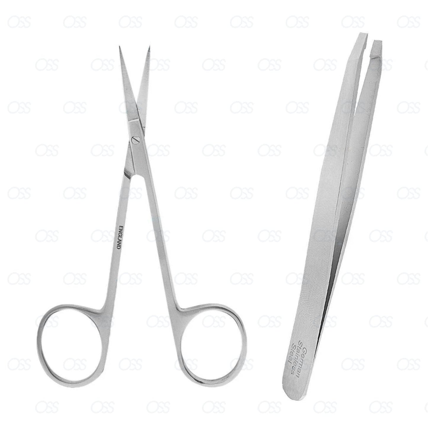 Eyebrow Scissors pro Tweezer Steel Hair Removal Trimmer Sharp Clipper eyelash